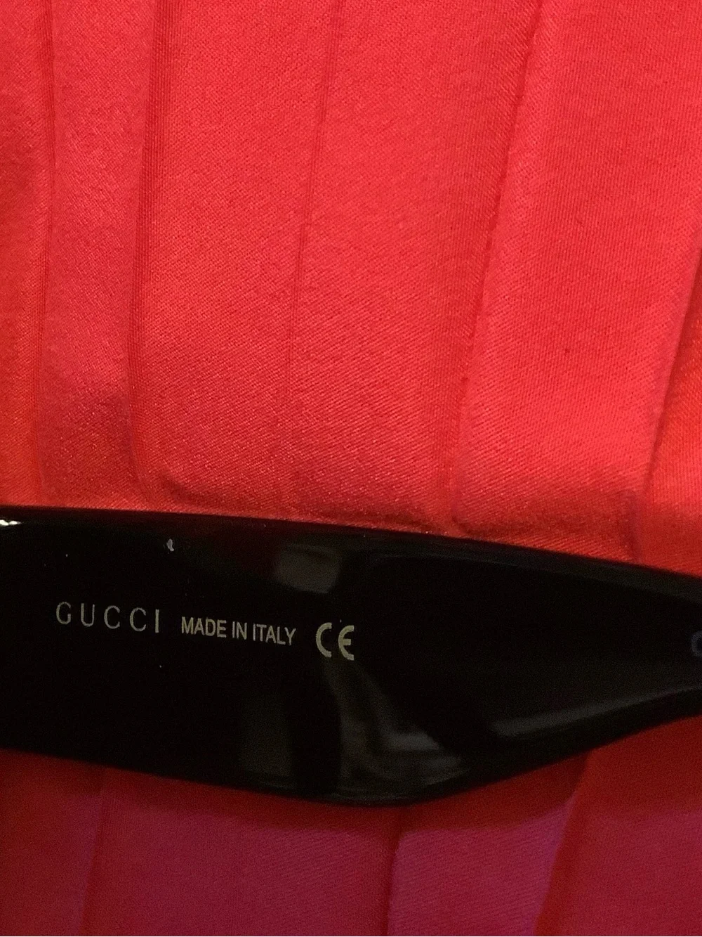EUC Gucci Floral oversized Sunglasses - White & Purple Frame wGradient Lenses - Picture 5 of 9